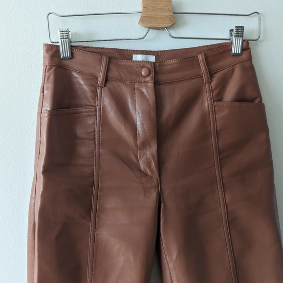 Wilfred Aritzia Rebel pants in mocha sorbet - Picture 3 of 11